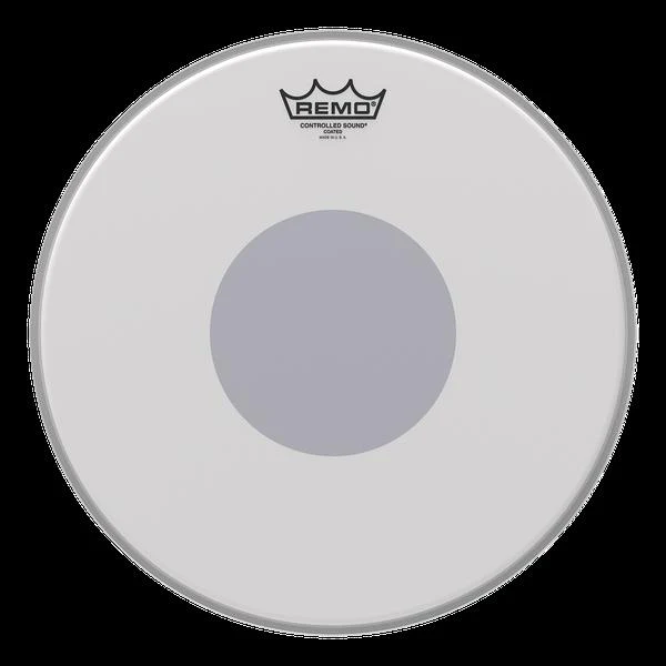 Remo Controlled Sound Coated Black Dot 12 Inch Drumhead - Image 2
