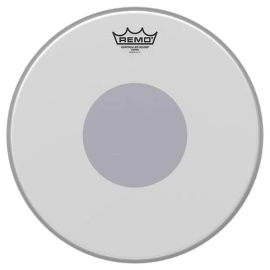 Remo Controlled Sound Coated Black Dot 14 Inch Drumhead - Image 2