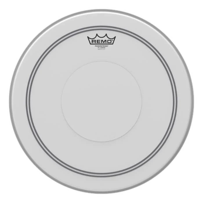 Remo P3-0116-C2 Powerstroke 3 Coated 16 Inch Drumhead with Clear Dot Top Side - Image 2