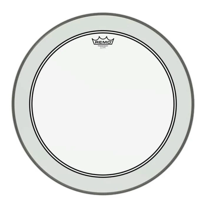 Remo P3-1318-BP Powerstroke 3 Clear 18 Inch Bass Drumhead