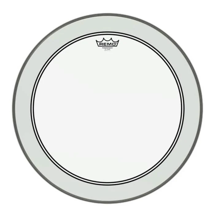 Remo P3-1318-BP Powerstroke 3 Clear 18 Inch Bass Drumhead - Image 2