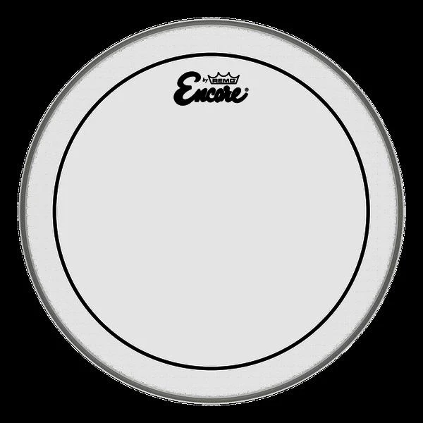 Remo Pinstripe Encore Clear 18 Inch Bass Drumhead - Image 2