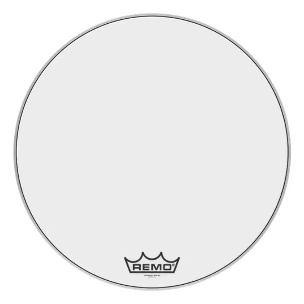 Remo Powermax PM-1028-MP Ultra White 28 Inch Marching Bass Drumhead - Image 2