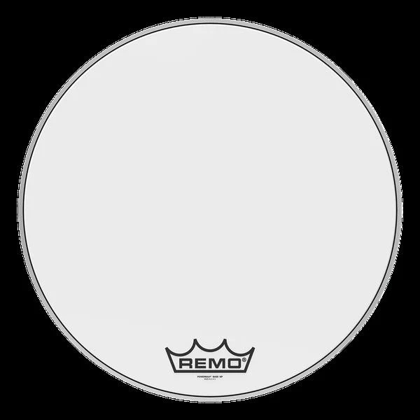 Remo Powermax Ultra White Crimplock 26 Inch Marching Bass Drumhead - Image 2