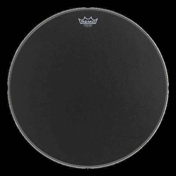 Remo Powerstroke 3 Black Suede 20 Inch Bass Drumhead - Image 2