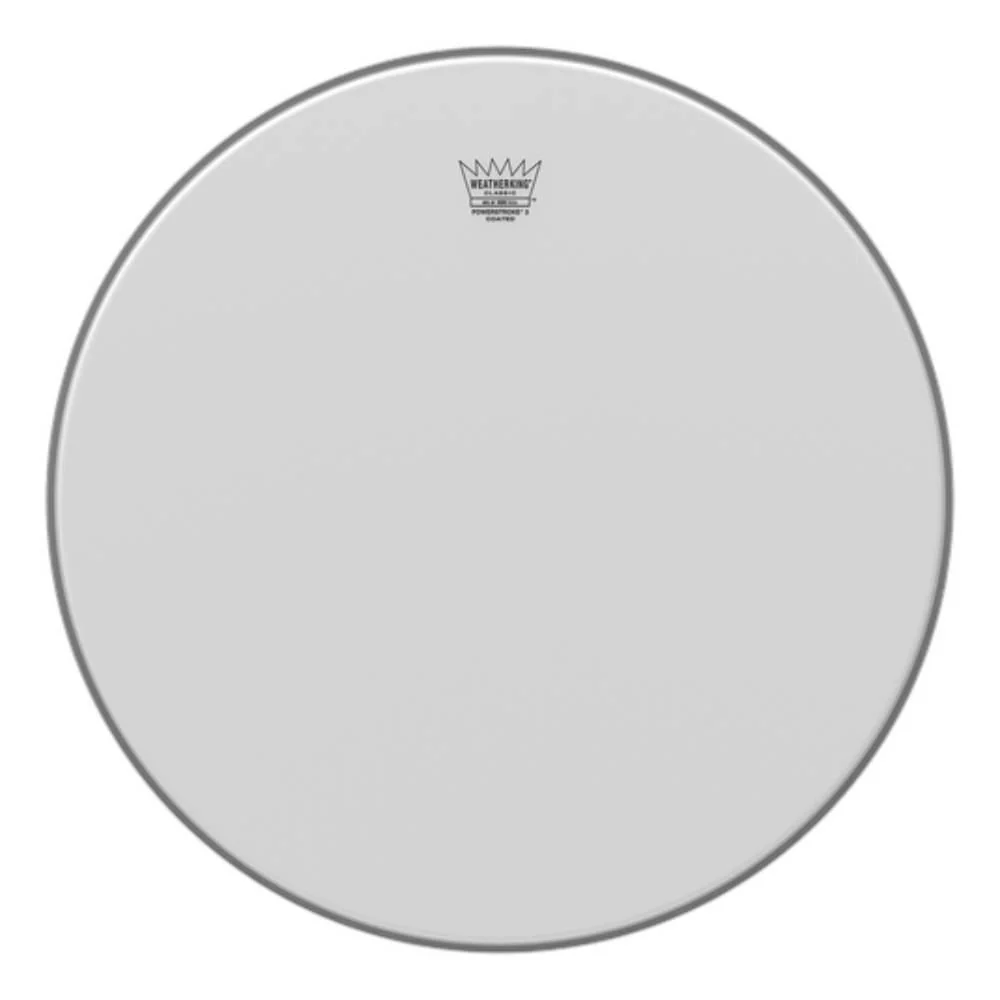 Remo Powerstroke 3 Classic Fit 20 Inch Coated Bass Drum Head - Image 2