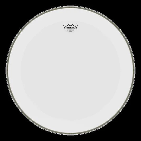 Remo Powerstroke 3 Smooth White 22 Inch Bass Drumhead - Image 2