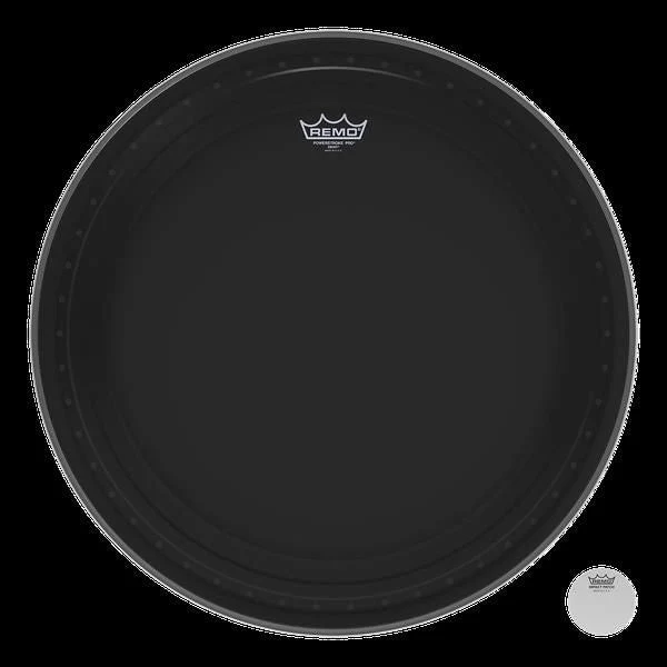 Remo Powerstroke Pro Ebony 18 Inch Bass Drumhead