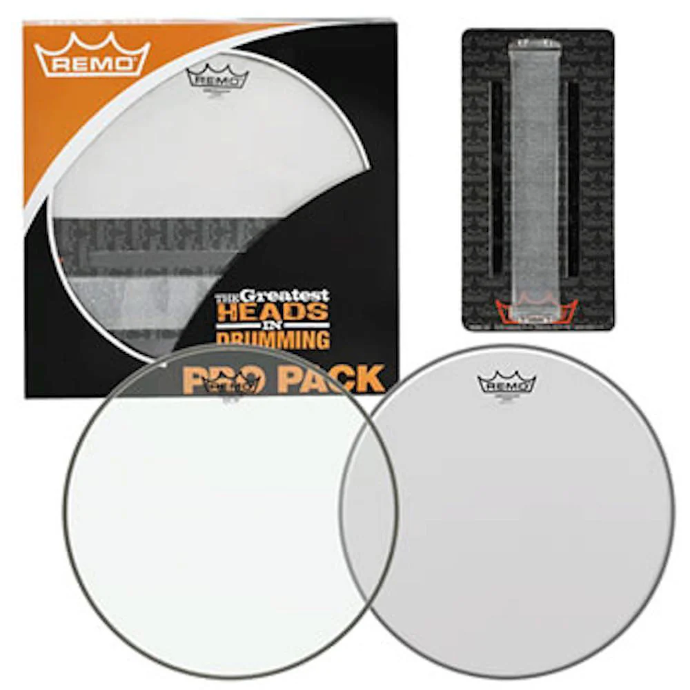 Remo Pro Pack Ambassador Snare Maintenance Pack (14 Batter, Hazy Snare Side & Snare Wires) - Image 2