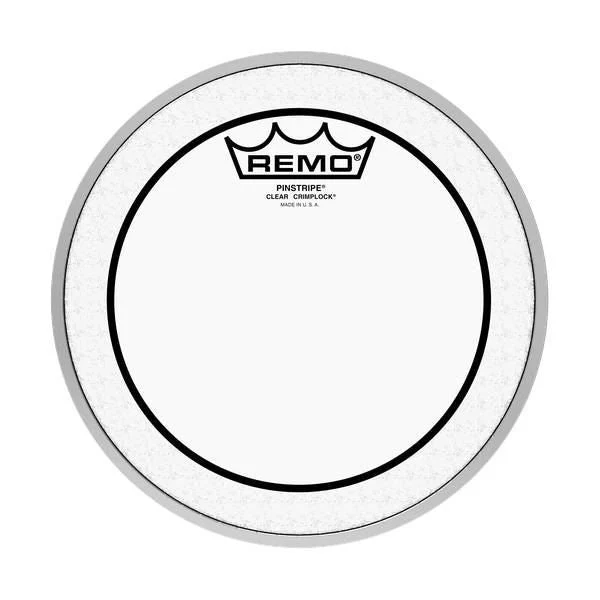 Remo PS-0314-MP Crimplock Pinstripe Clear 14 Inch Drumhead