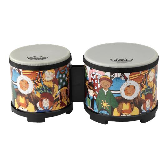 Remo Rhythm Club Kids Bongos 5 and 6 inch - Image 2