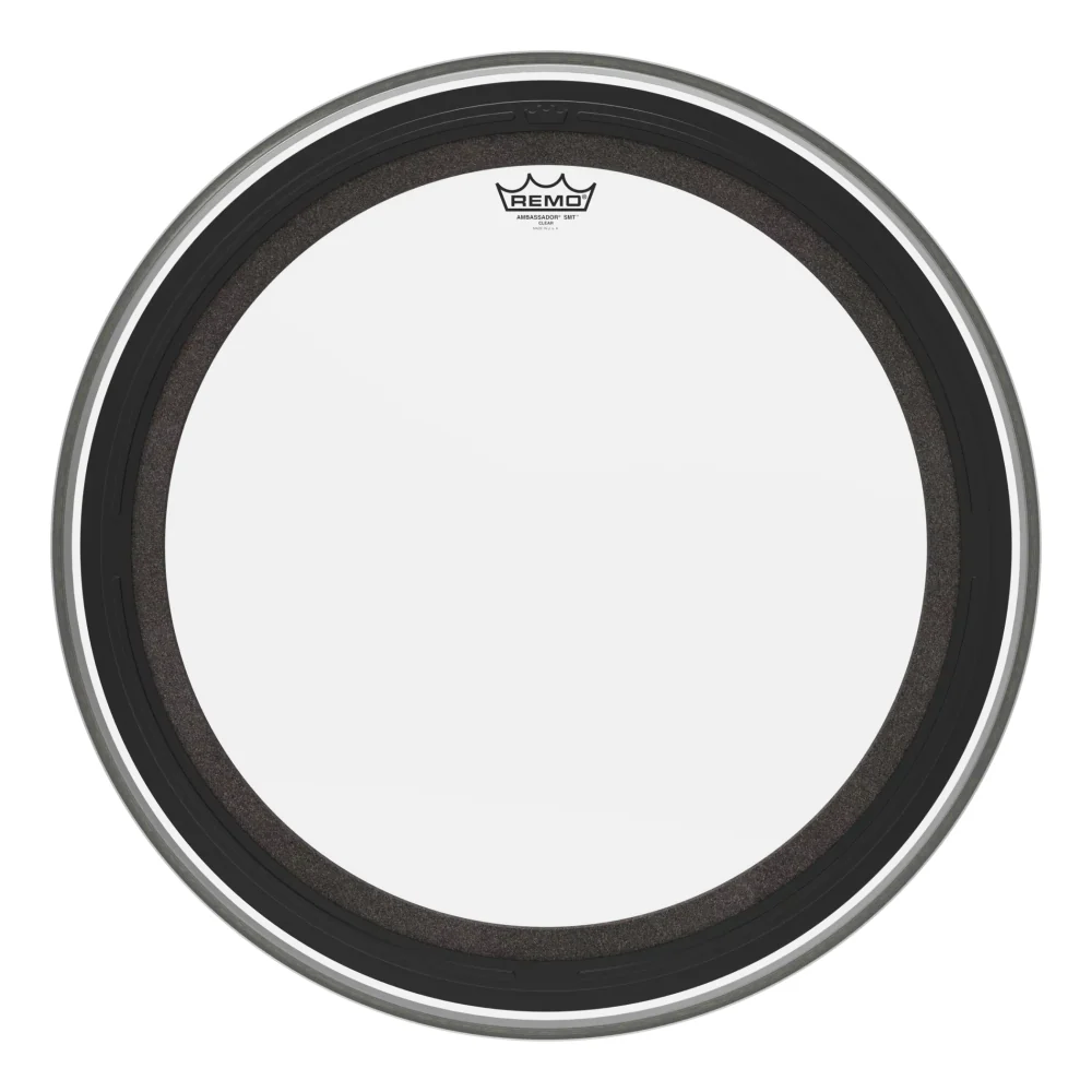 Remo SMT Ambassador Clear 24 Bass Drum Head - Image 3