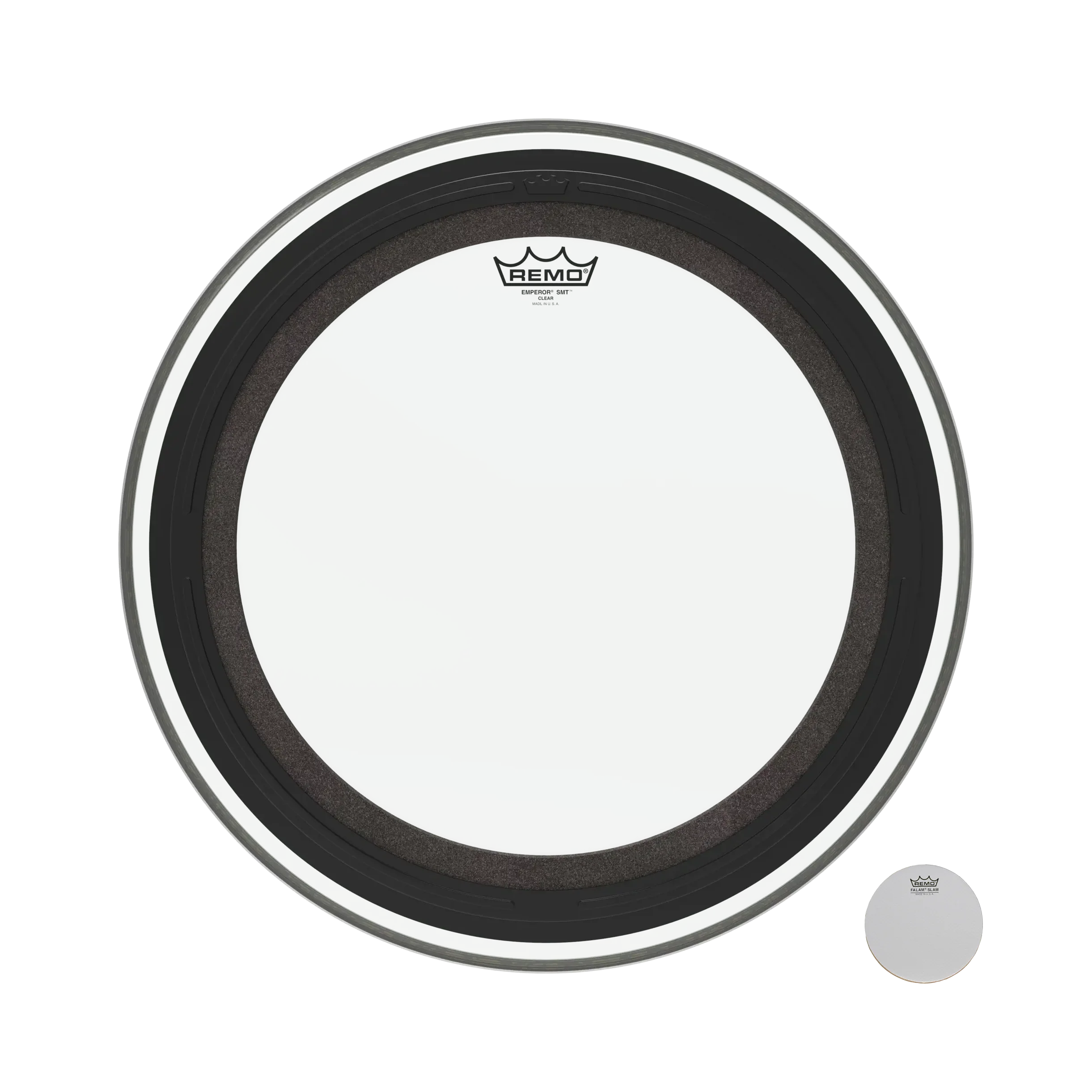 Remo SMT Emperor Clear 20 Bass Drum Head - Image 2