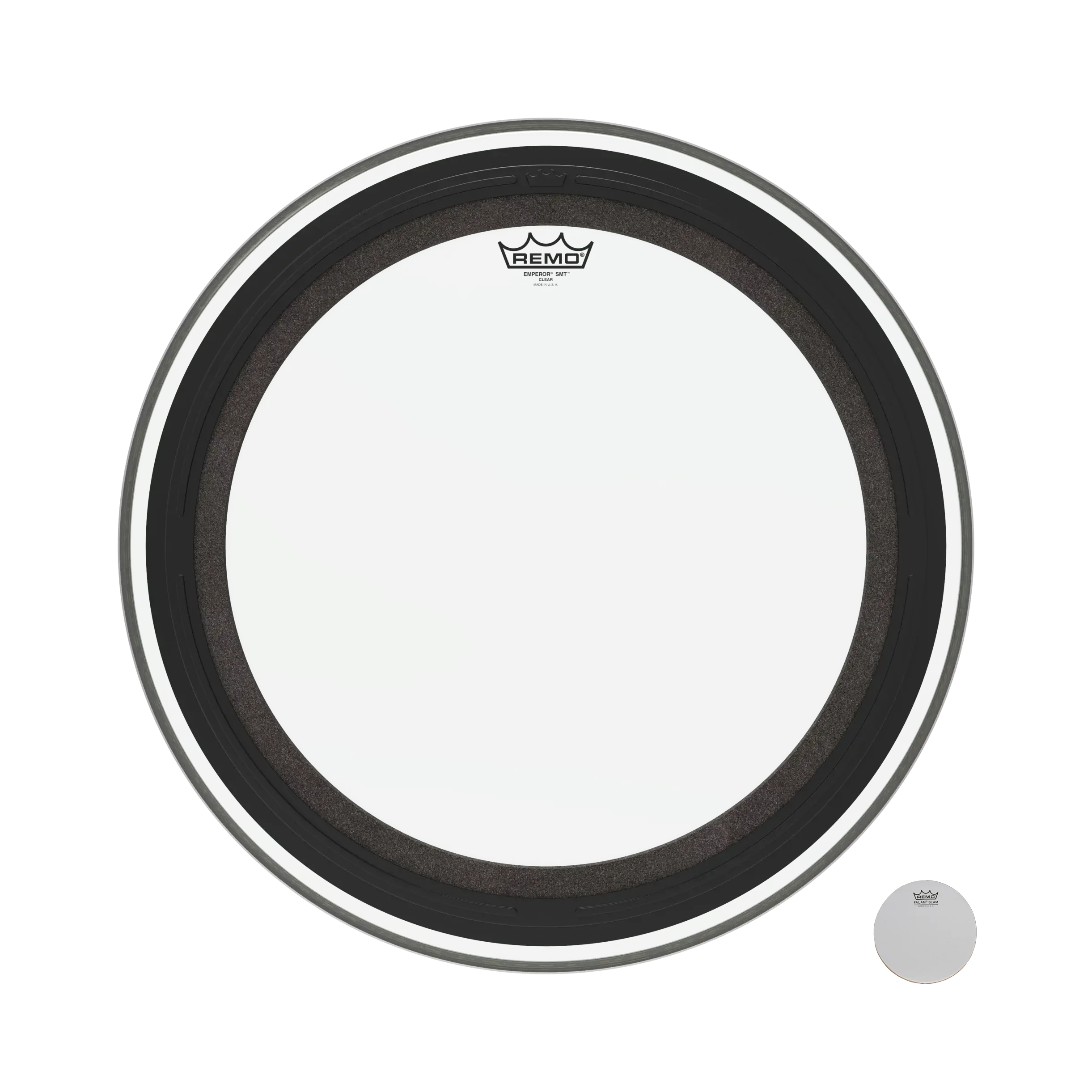 Remo SMT Emperor Clear 22 Bass Drum Head - Image 2