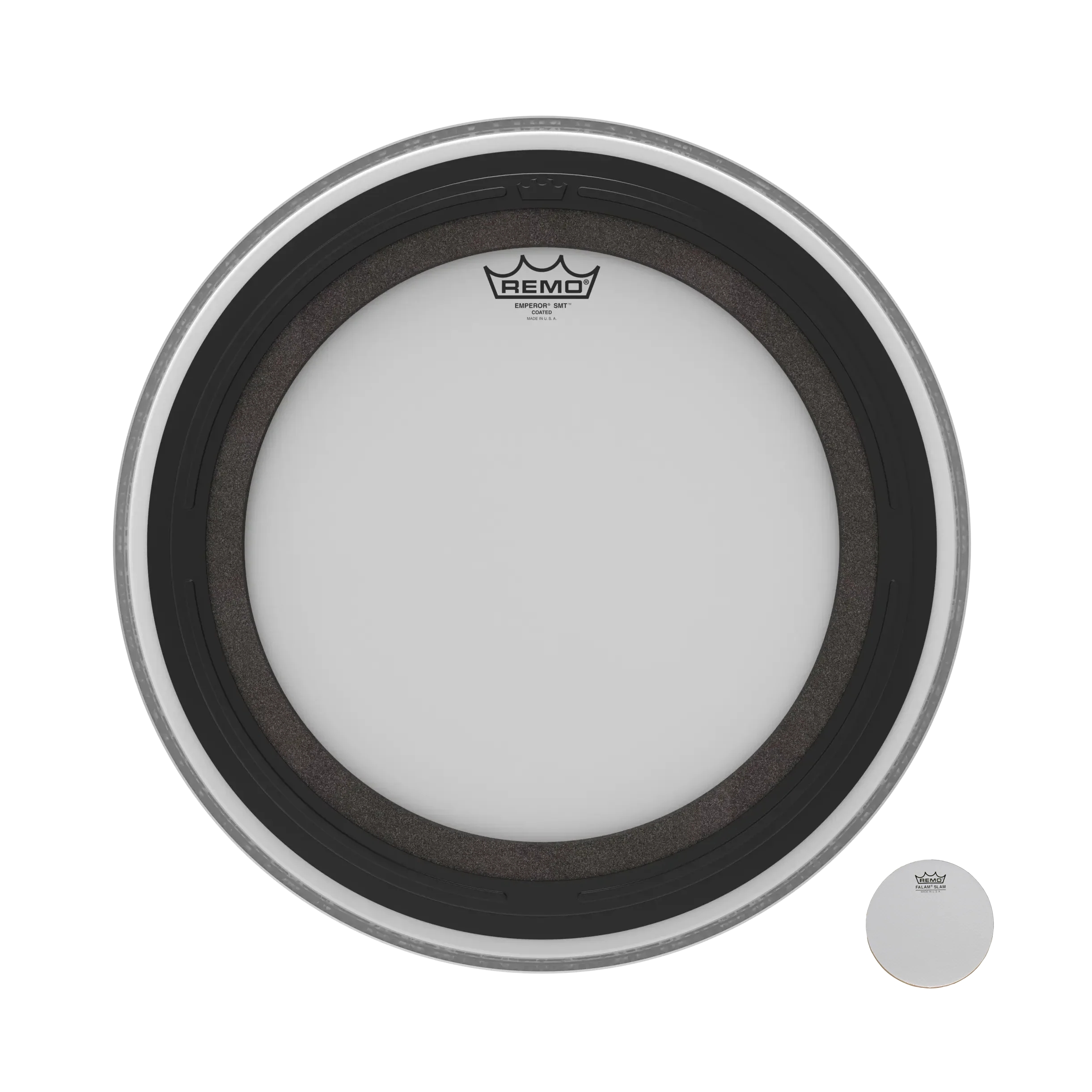 Remo SMT Emperor Coated 18 Bass Drum Head - Image 2