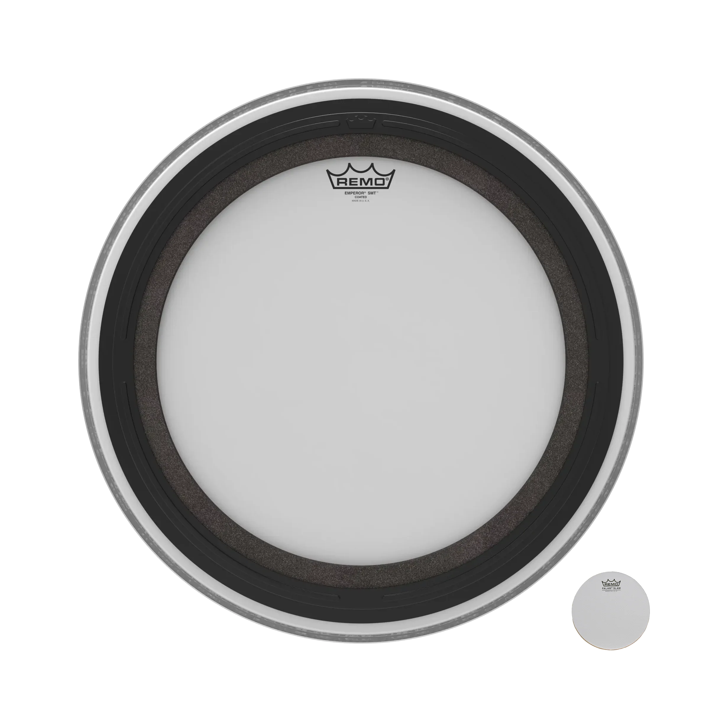 Remo SMT Emperor Coated 20 Bass Drum Head - Image 2