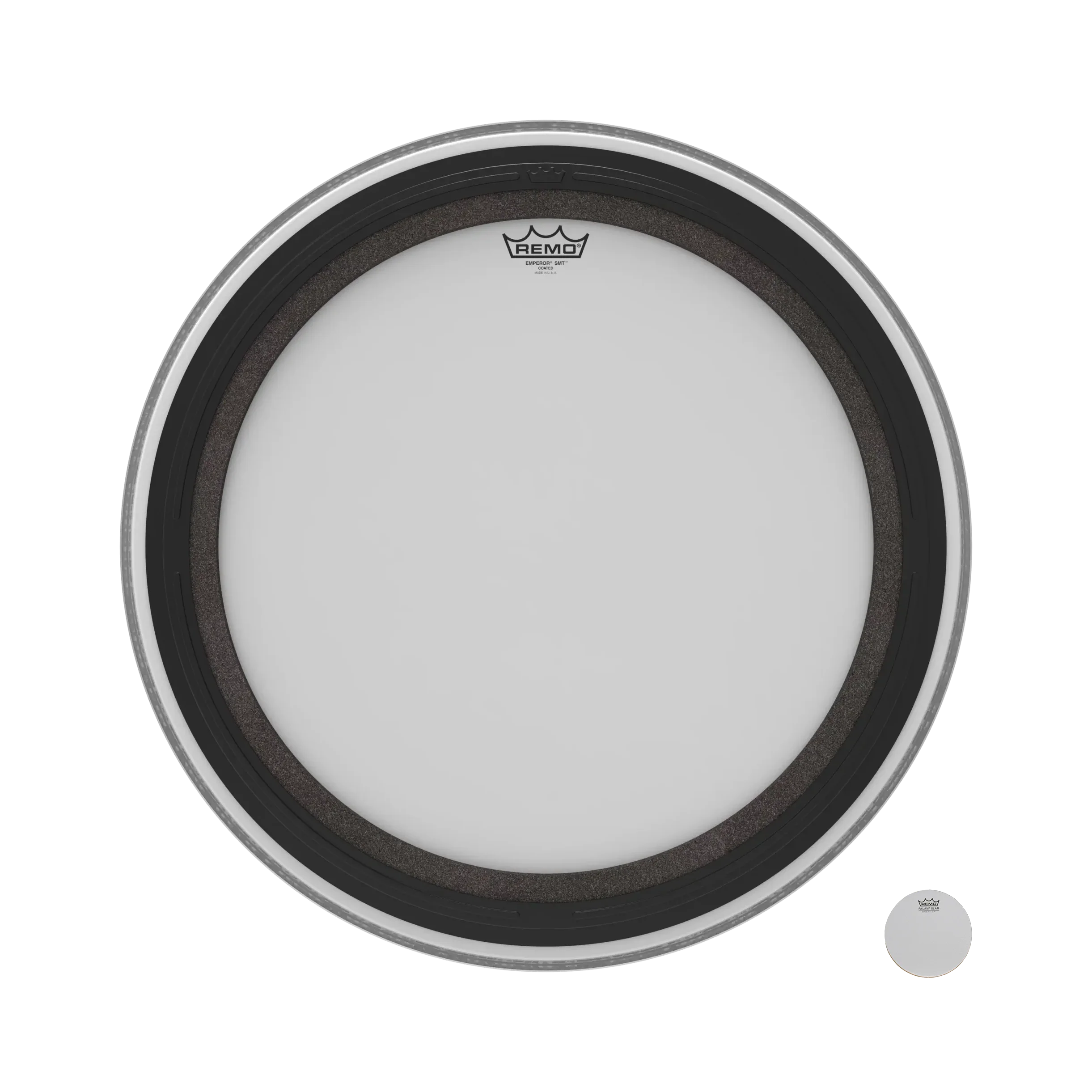 Remo SMT Emperor Coated 24 Bass Drum Head - Image 2