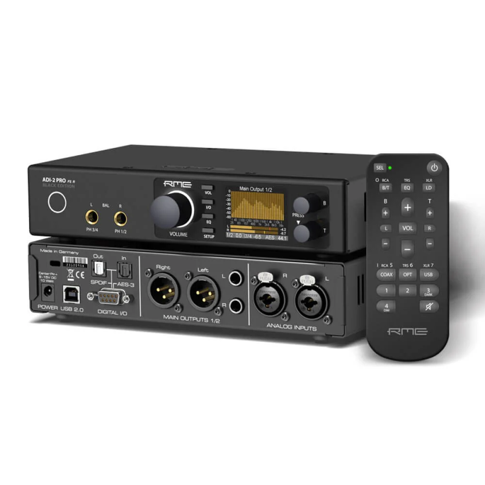 RME ADI2 Pro FS R 2-Ch High-End AD/DA Converter (Black Edition) - Image 4