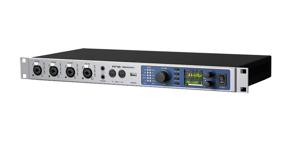 RME Audio Fireface UFX II 60 Channel 192kHz Audio Interface with DSP - Image 4