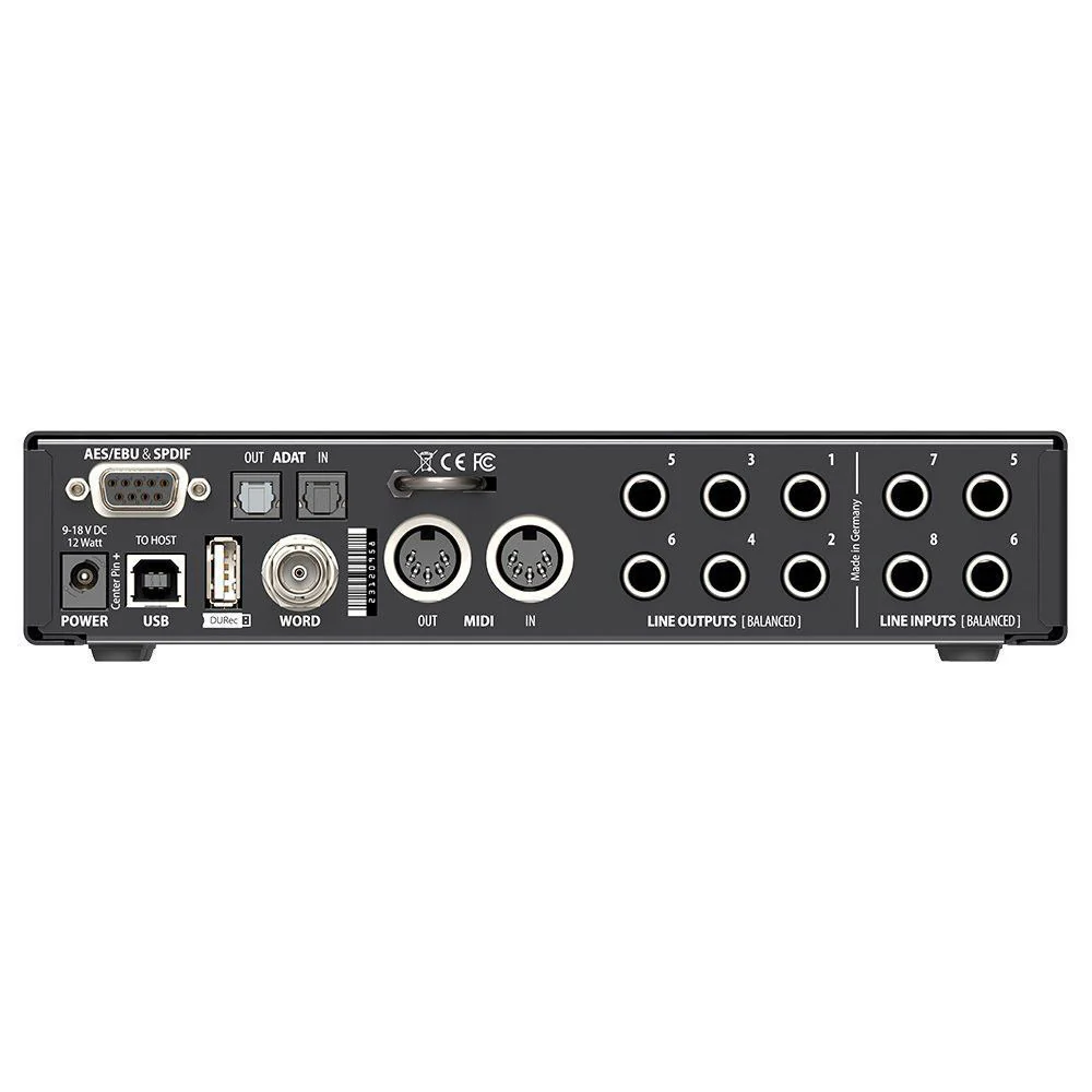 RME Fireface UCX II 40 Channel USB Audio Interface with DSP - Image 5