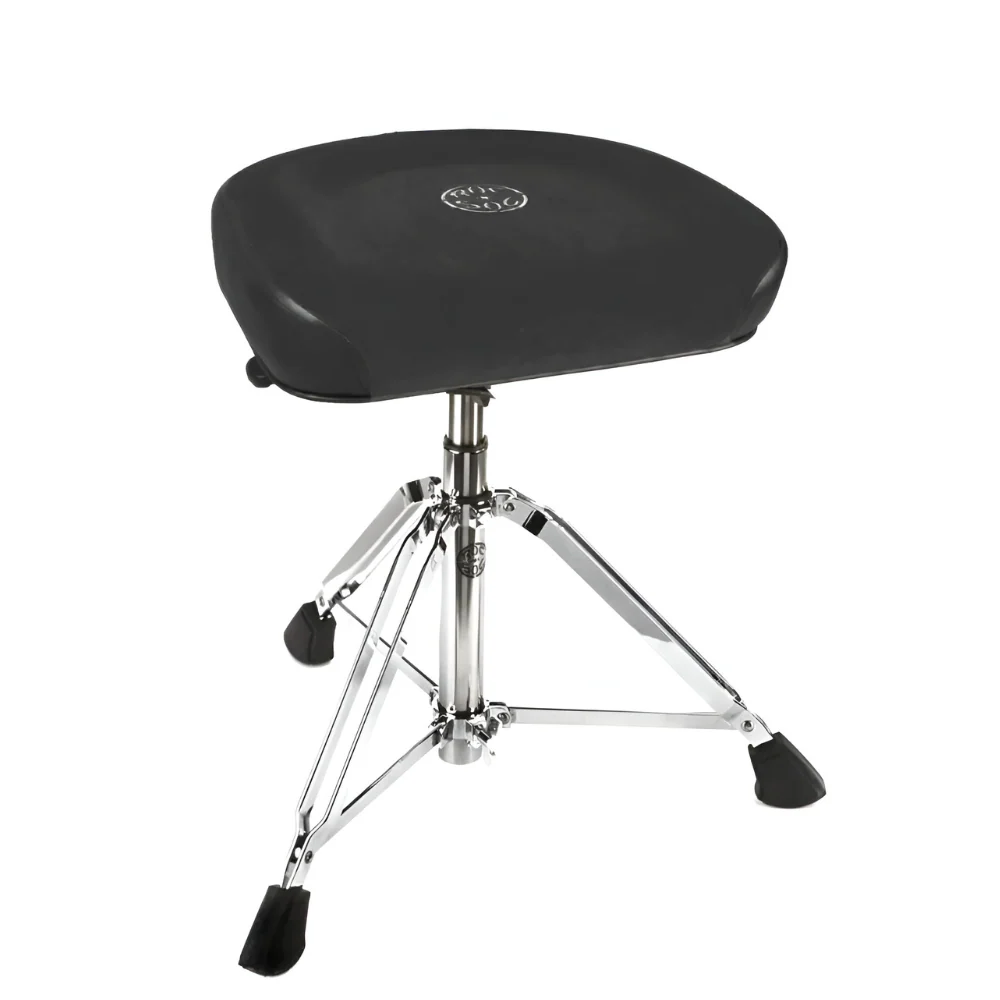 Roc-N-Soc Manual Tall Spindle Square Top Drum Throne - Green - Image 2