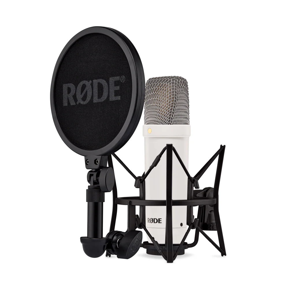 RODE NT1 Signature Large Diaphragm Condenser Microphone - White - Image 6