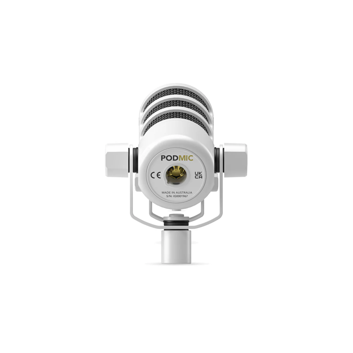 Rode PodMic Broadcast-Grade Dynamic Mic Optimised for RODECaster Pro White - Image 6