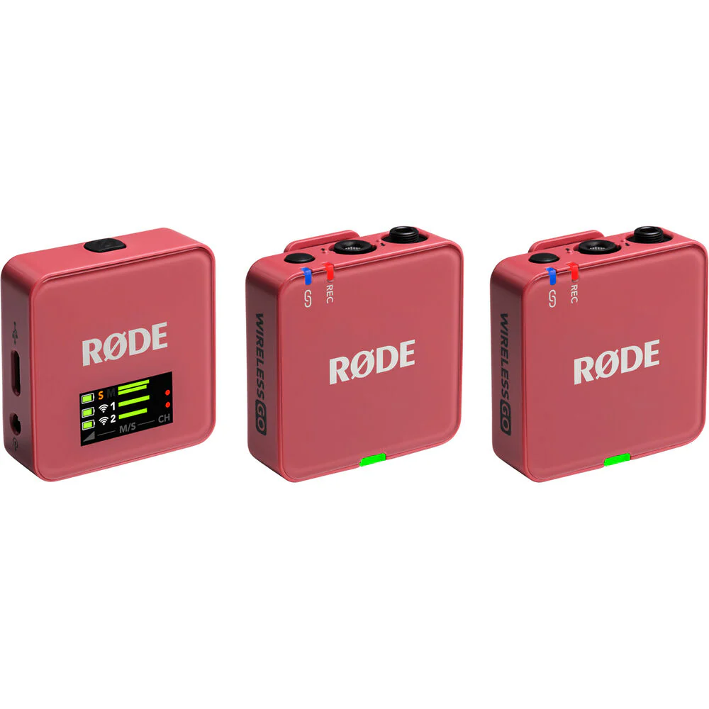 Rode Wireless GO Gen 3 Compact Wireless Microphone System - Rose - Image 3