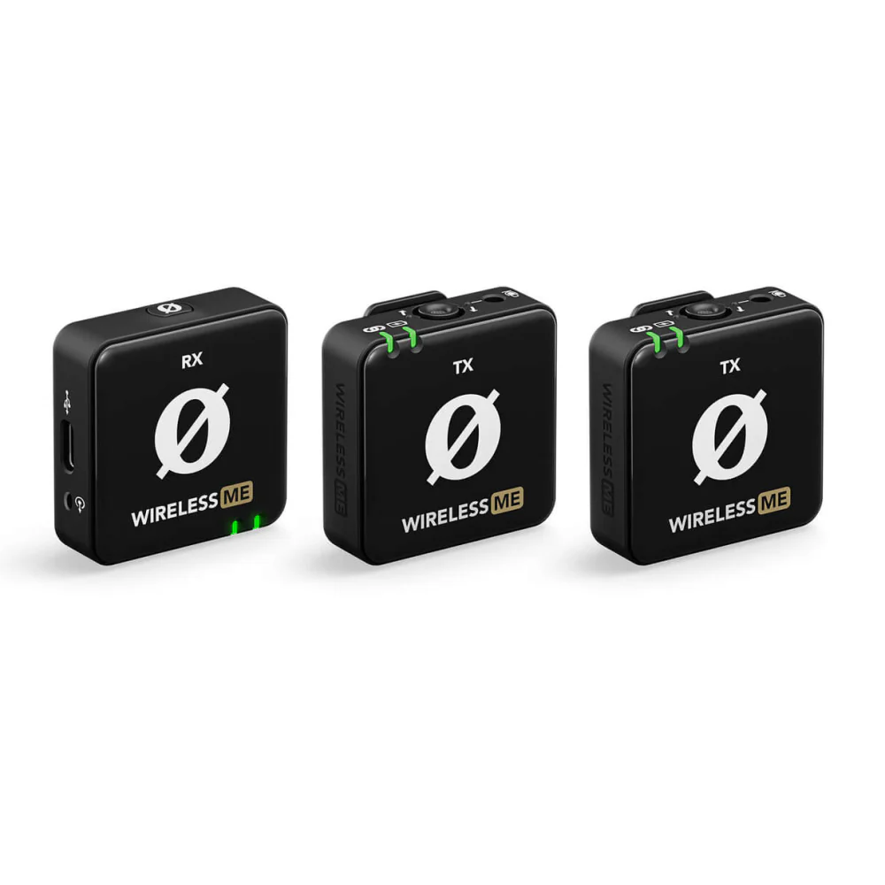 Rode Wireless ME Ultra Compact Wireless Microphone System Dual Transmitters