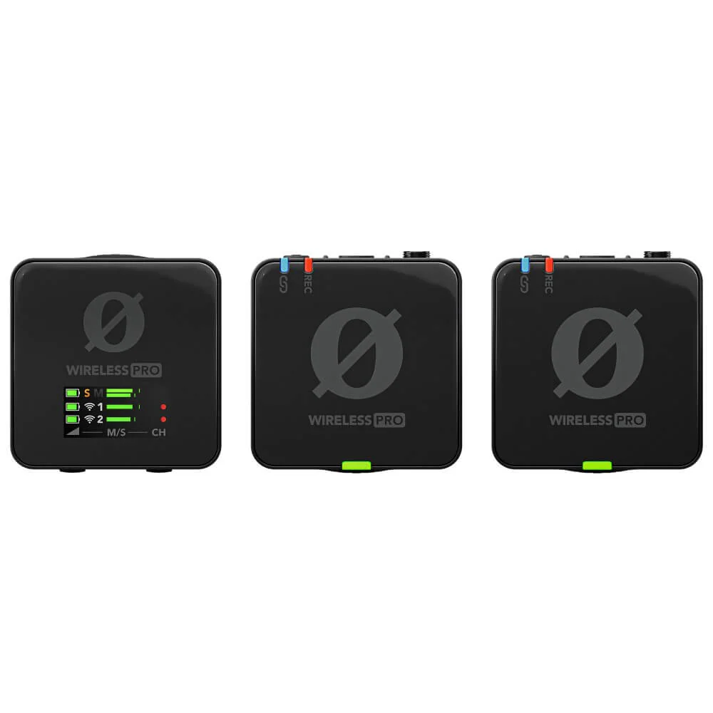 RODE Wireless PRO Dual Compact Wireless Microphone System with Accessory Pack - Image 13