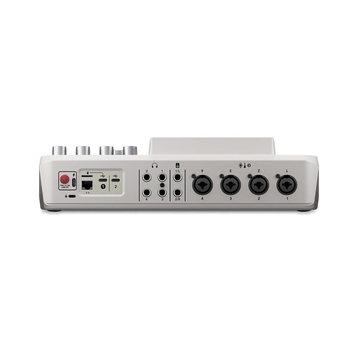 Rodecaster Pro II - Audio Production Studio in White - Image 3
