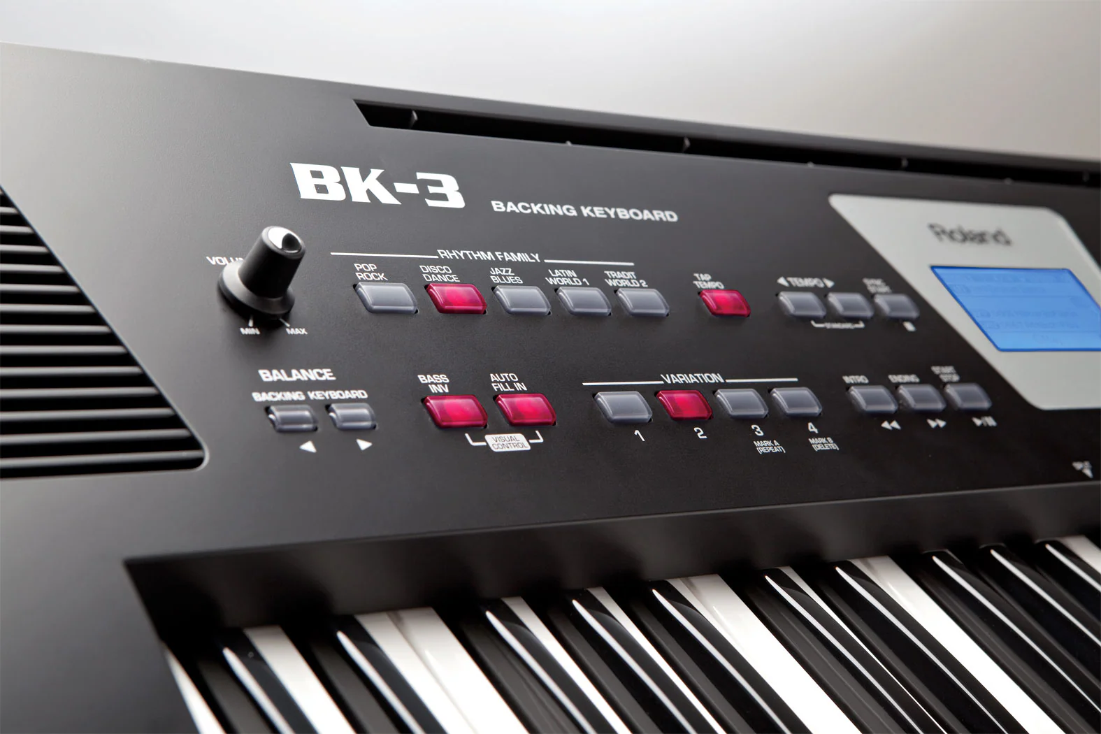 Roland BK-3 Backing Keyboard in Black - Image 11