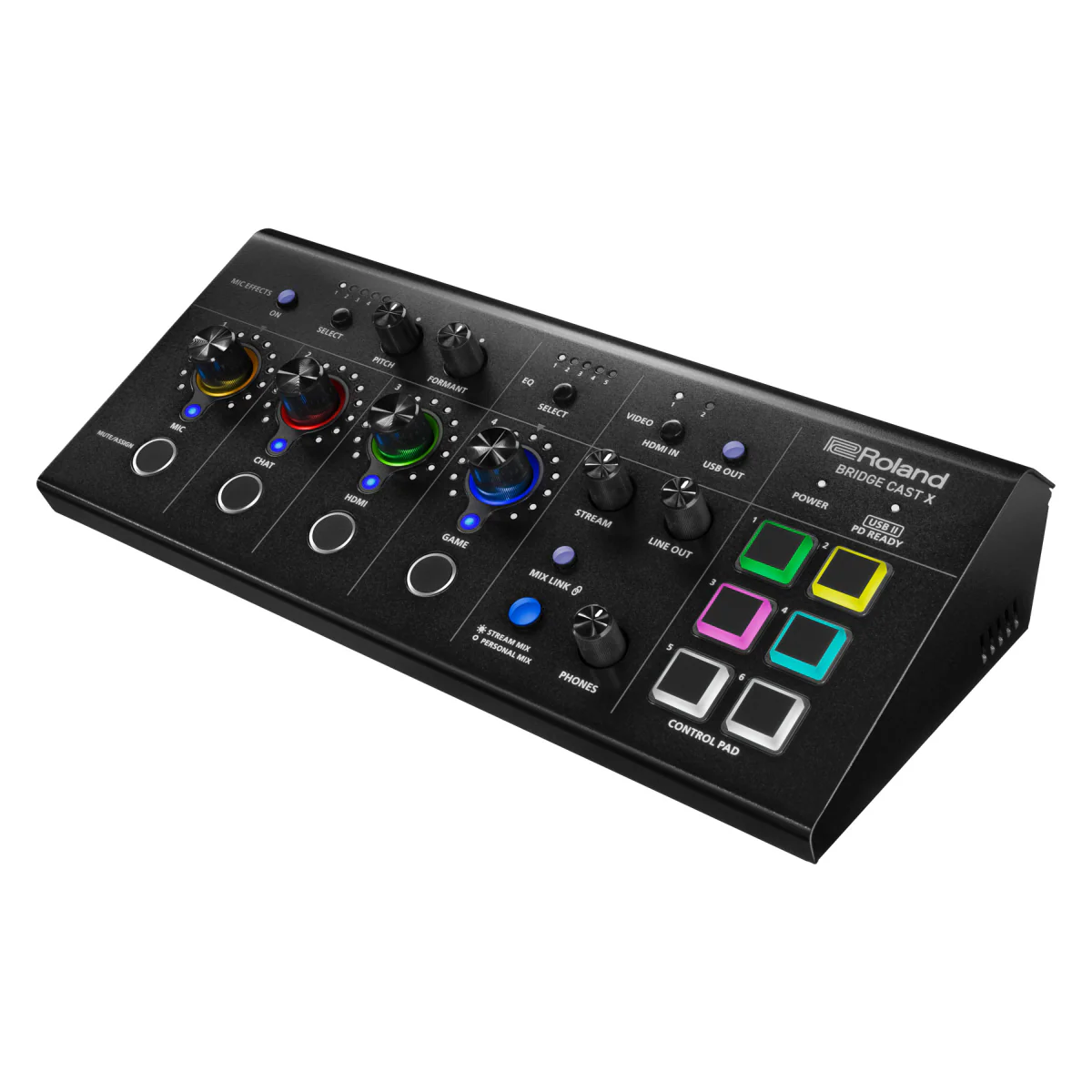 Roland BRIDGE CAST X Dual Bus Streaming Mixer and Video Capture - Image 5