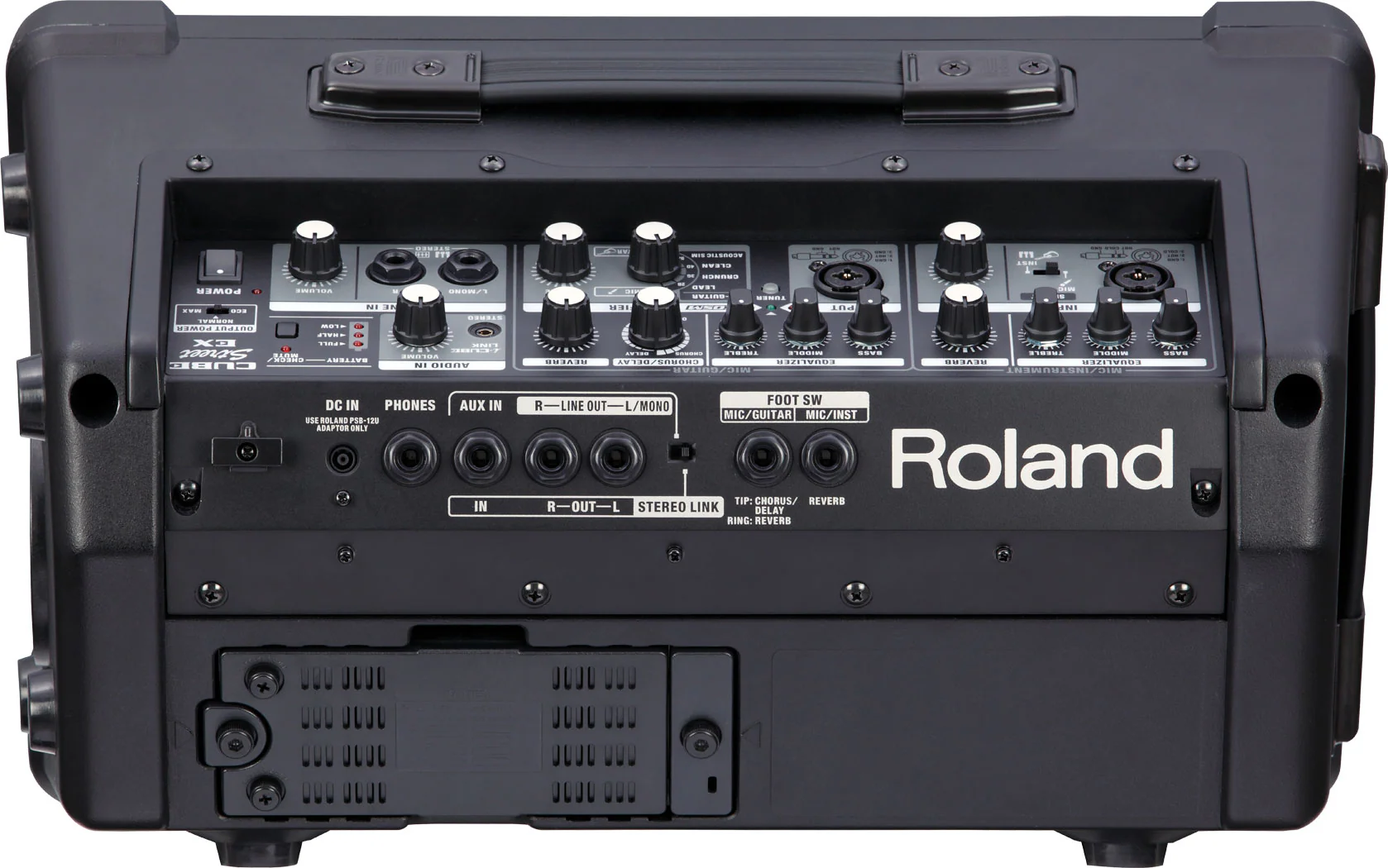 Roland Cube Street EX Battery Stereo Amplifier inc rechargeable Battery - Image 4
