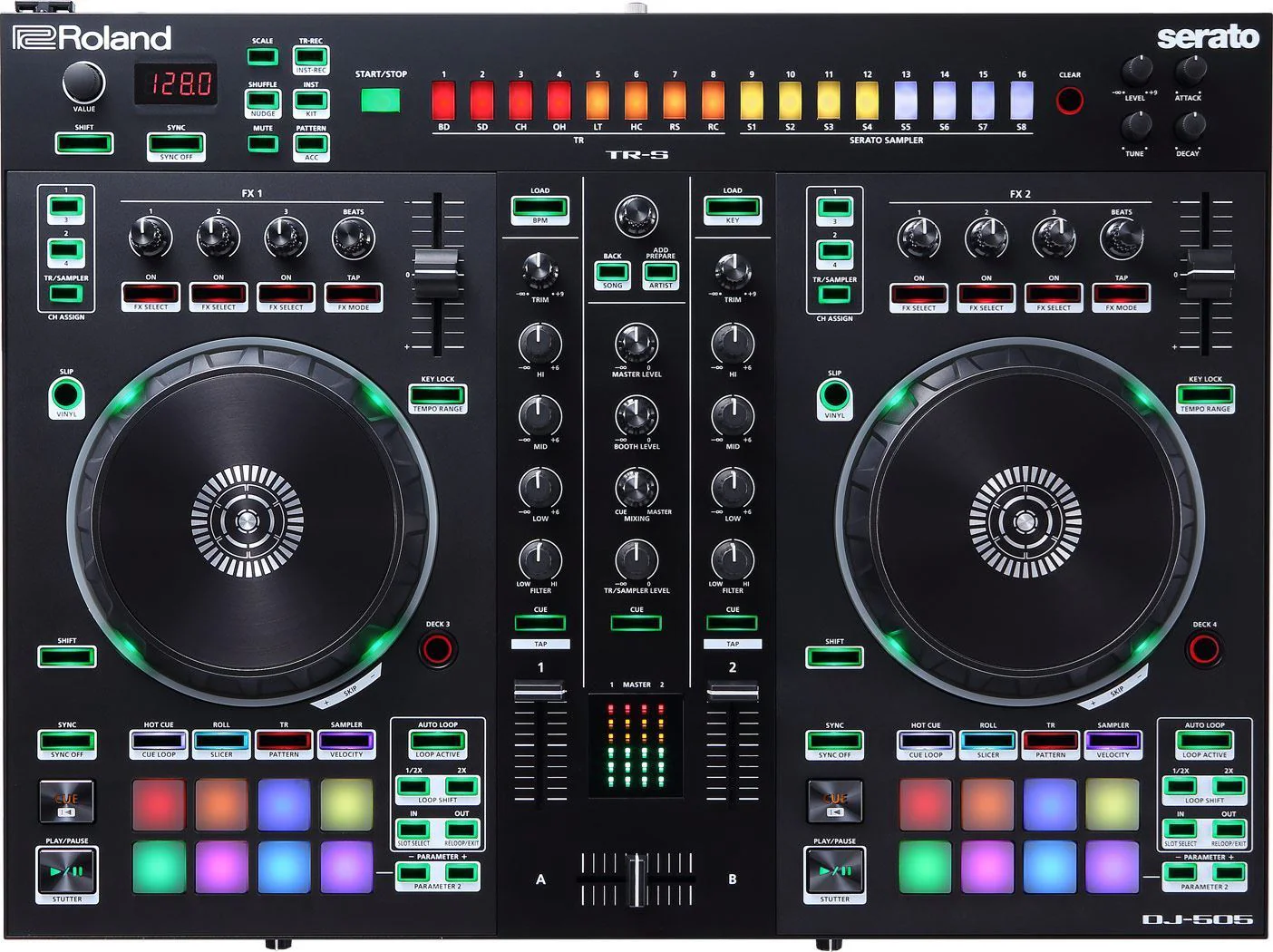 Roland DJ-505 Serato DJ Controller - Image 11