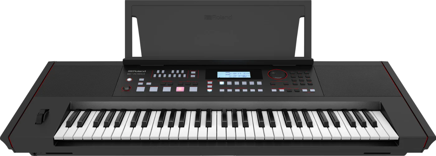 Roland E-X50 Arranger Keyboard with Bluetooth and Speaker System (Black) - Image 6