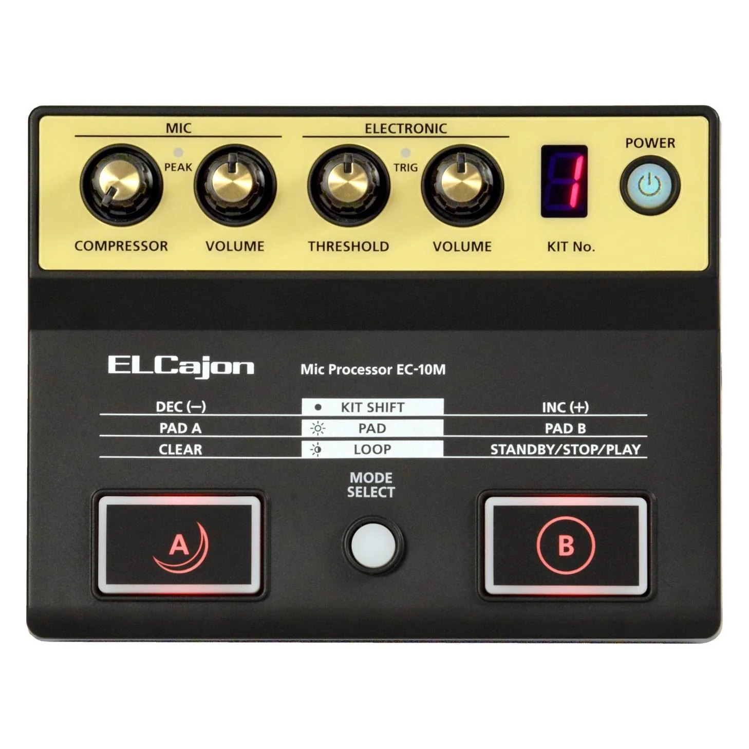 Roland EC-10M Mic Processor/Sound Module for Cajon - Image 5
