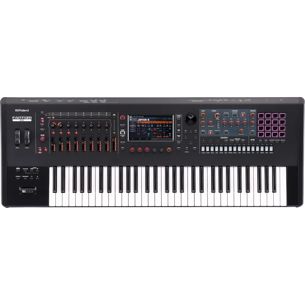 Roland FANTOM 6 EX 61 Key Synthesizer Keyboard - Image 3
