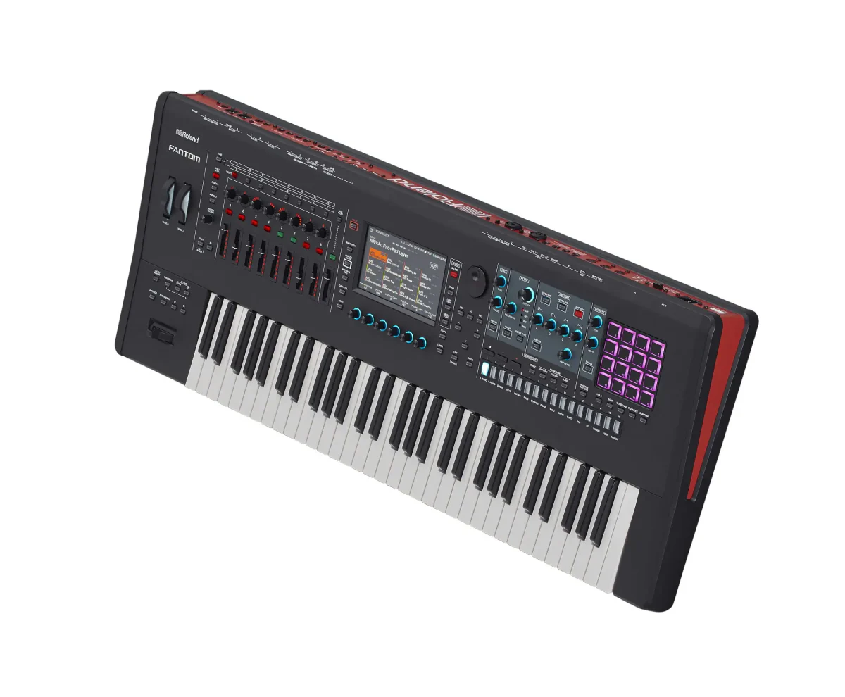 Roland FANTOM-6 Synth Workstation Keyboard - 61 Semi-Weighted Keys with Aftertouch - Image 3