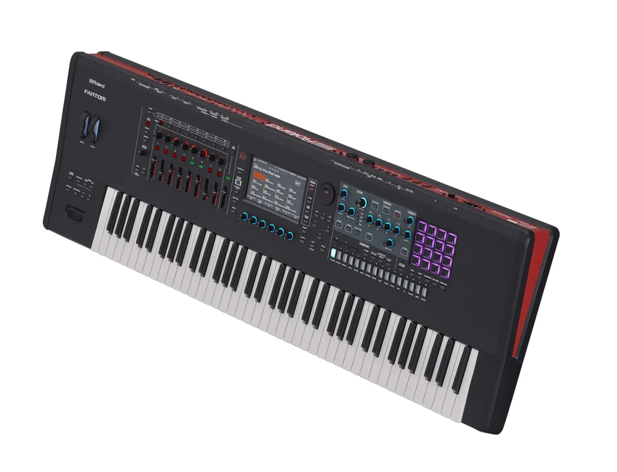 Roland FANTOM-7 Synth Workstation Keyboard - 76 Semi-Weighted Keys with Aftertouch - Image 6