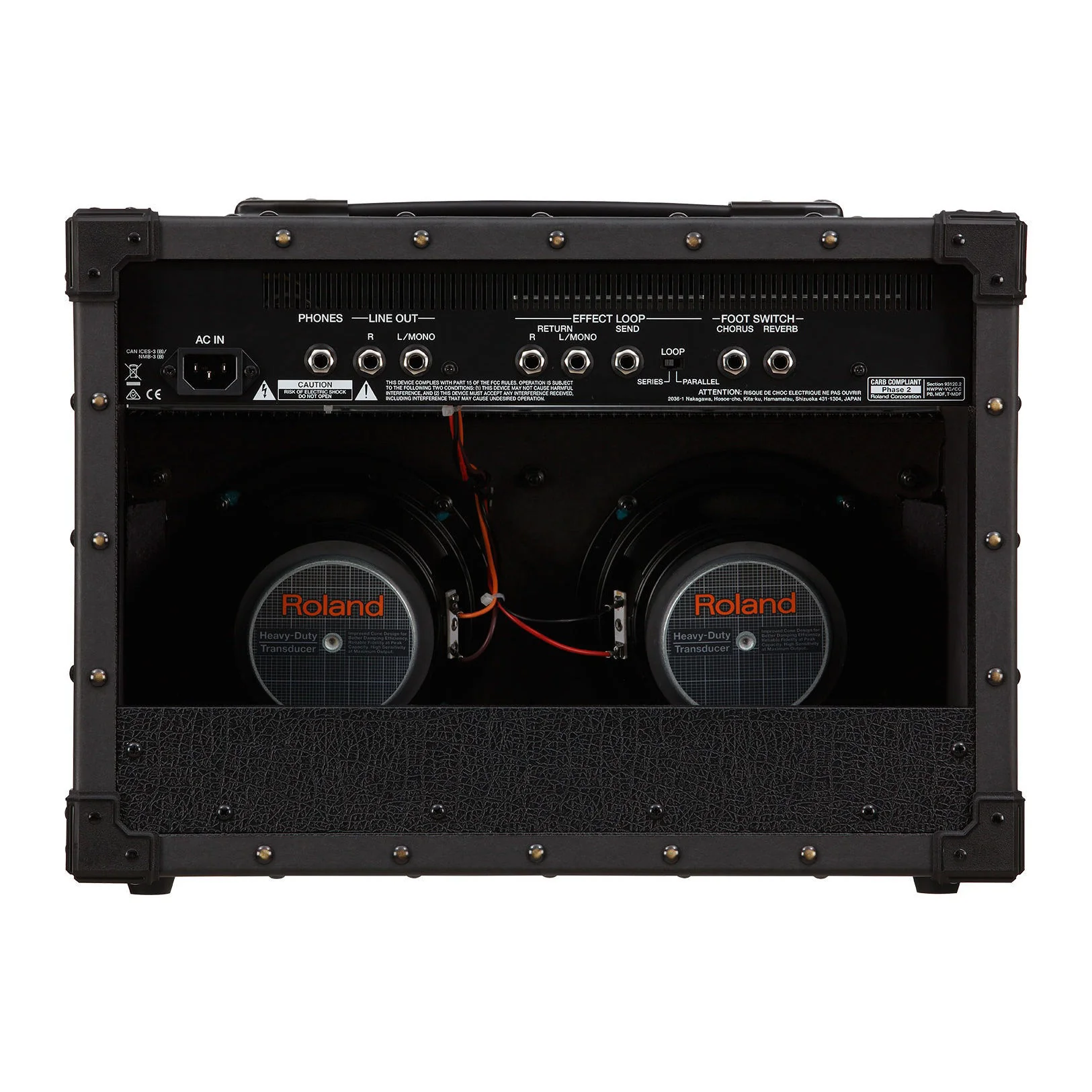 Roland JC-22 Jazz Chorus Guitar Amplifier - Image 6