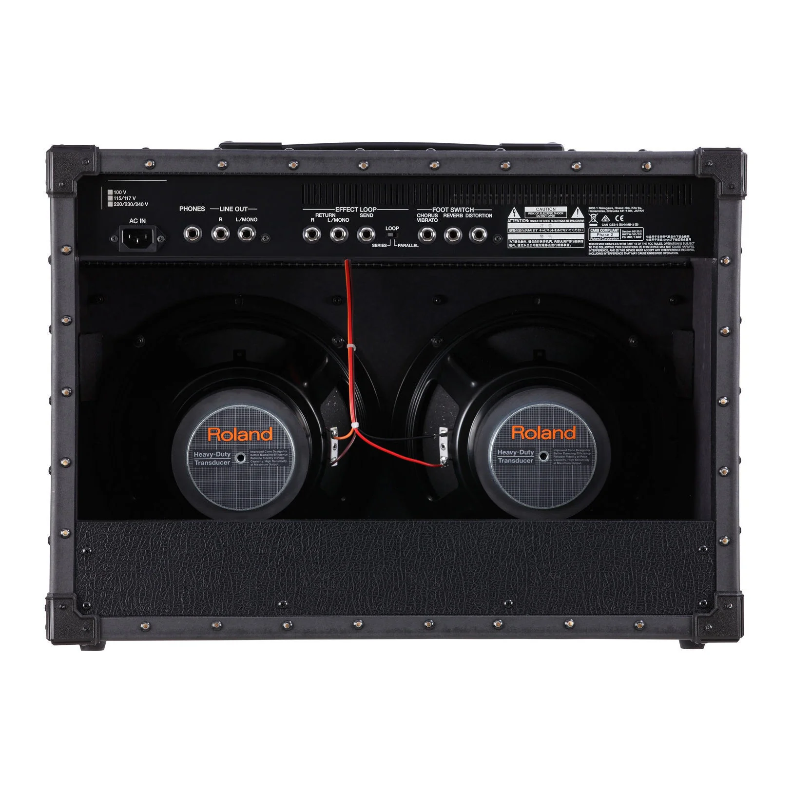 Roland JC-40 Jazz Chorus 2 x 10 40W Guitar Amp Combo - Image 6