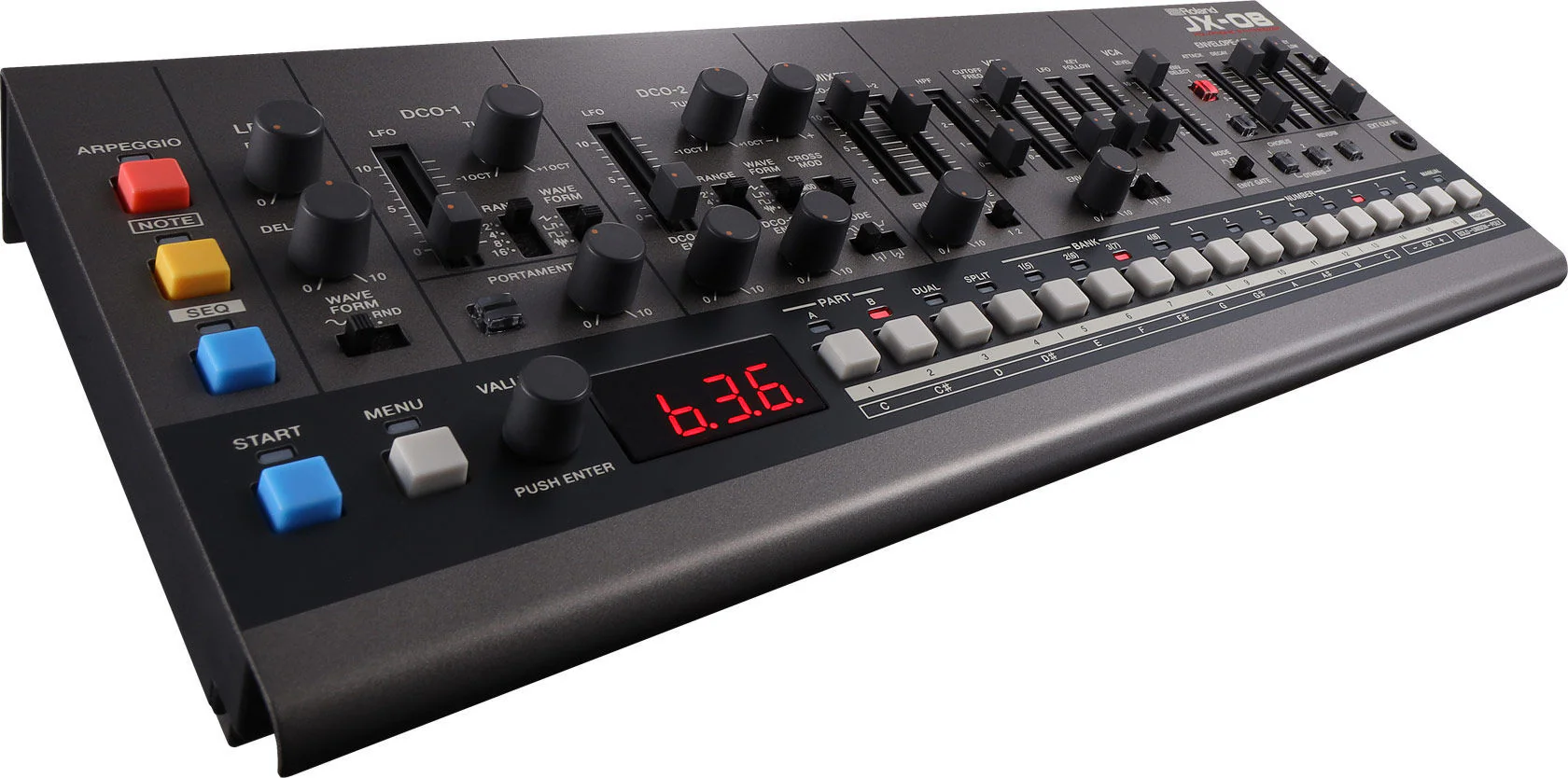 Roland JX-08 Polyphonic Synthesizer - Image 7