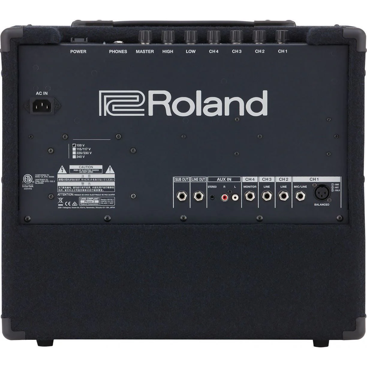 Roland KC-200 4 Channel Mixing Keyboard Amplifier (KC200) - Image 6