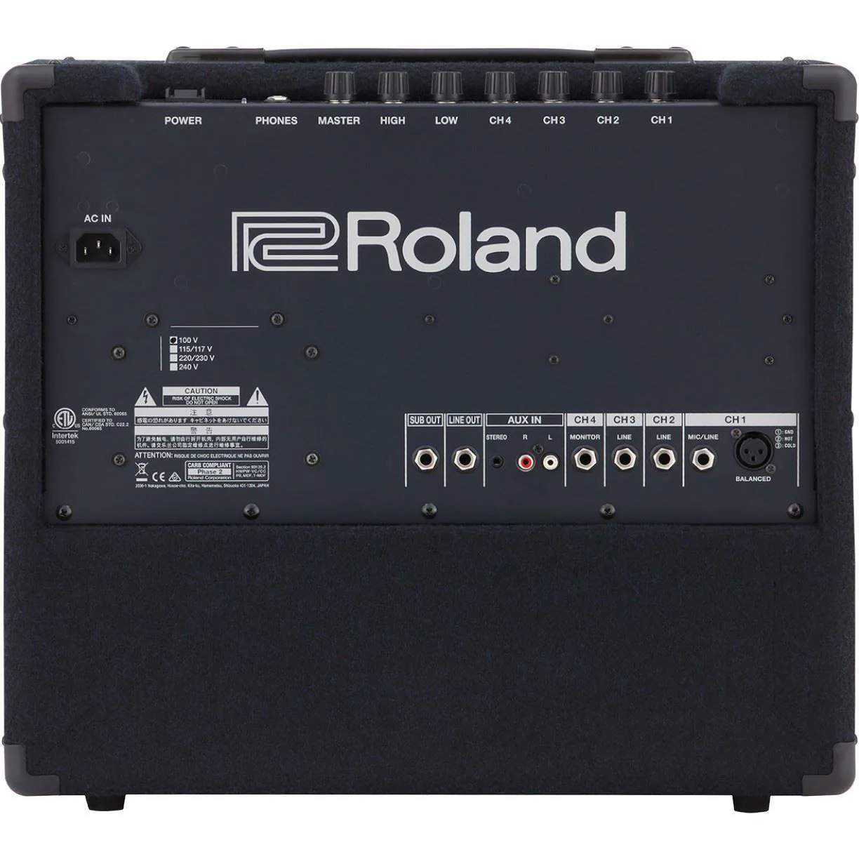 Roland KC-200 4 Channel Mixing Keyboard Amplifier (KC200) - Image 9