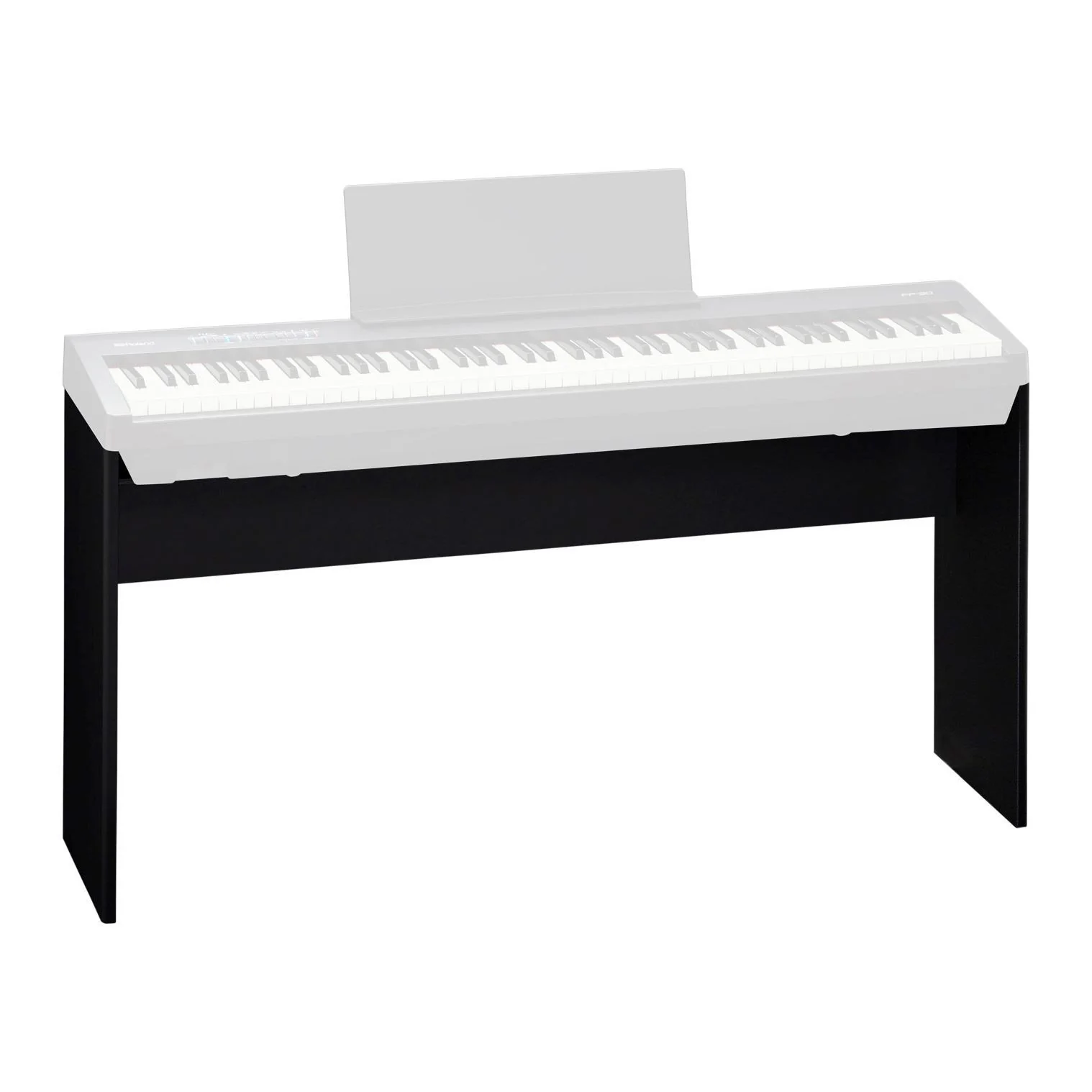 Roland KSC-70 Digital Piano Stand for FP-30, Black (KSC70 for FP30) - Image 2