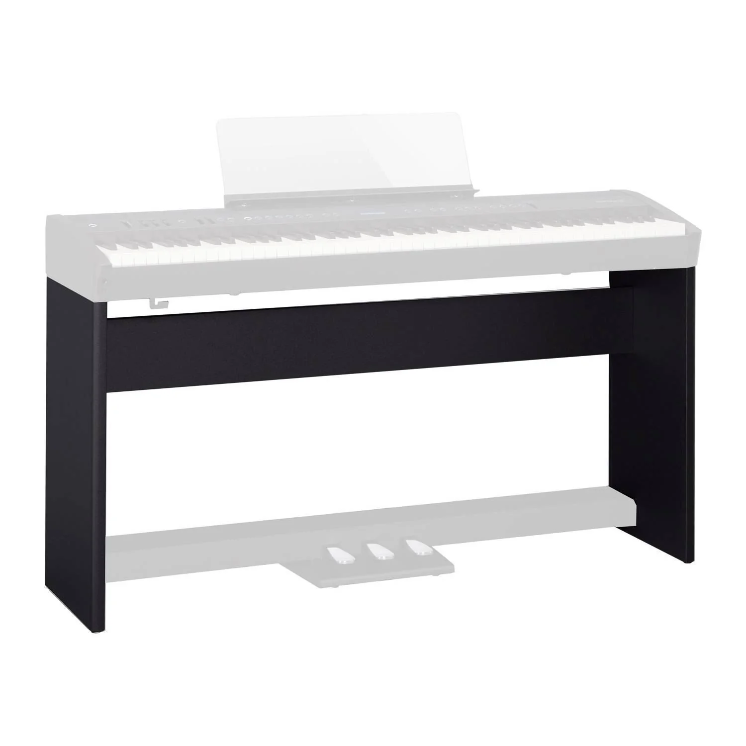 Roland KSC-72 Digital Piano Stand for FP60 and FP-60X  - Black - Image 2