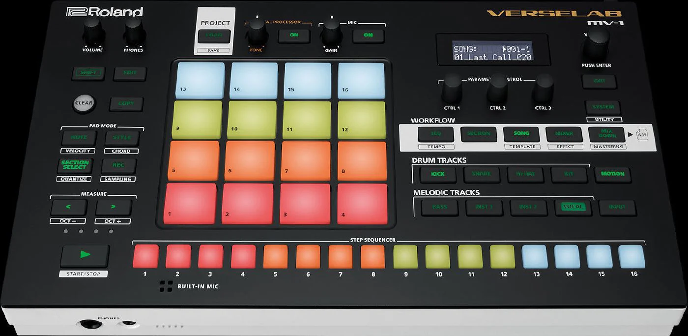 Roland MV-1 Verselab Song Production Studio (MV1) - Image 5