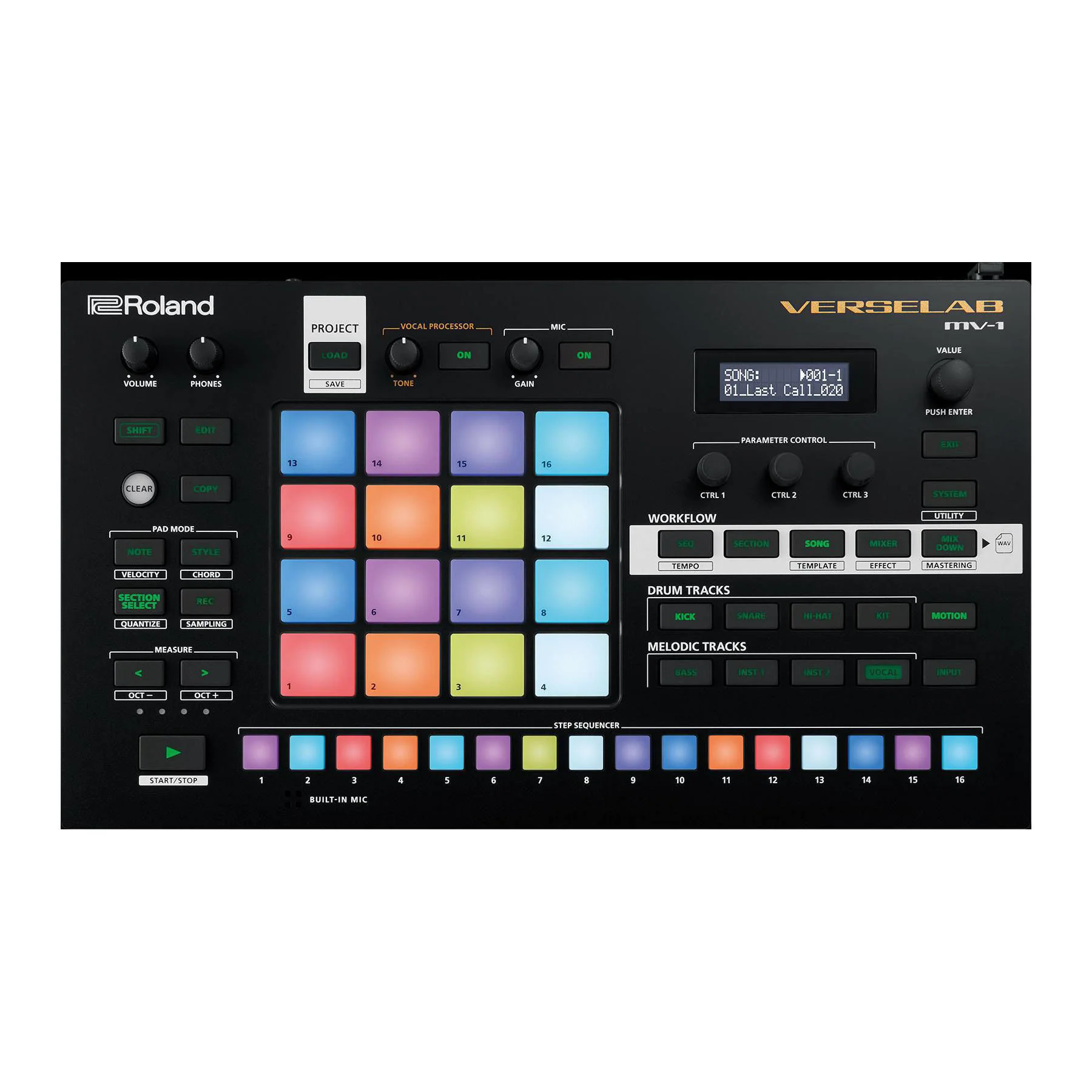 Roland MV-1 Verselab Song Production Studio (MV1) - Image 9