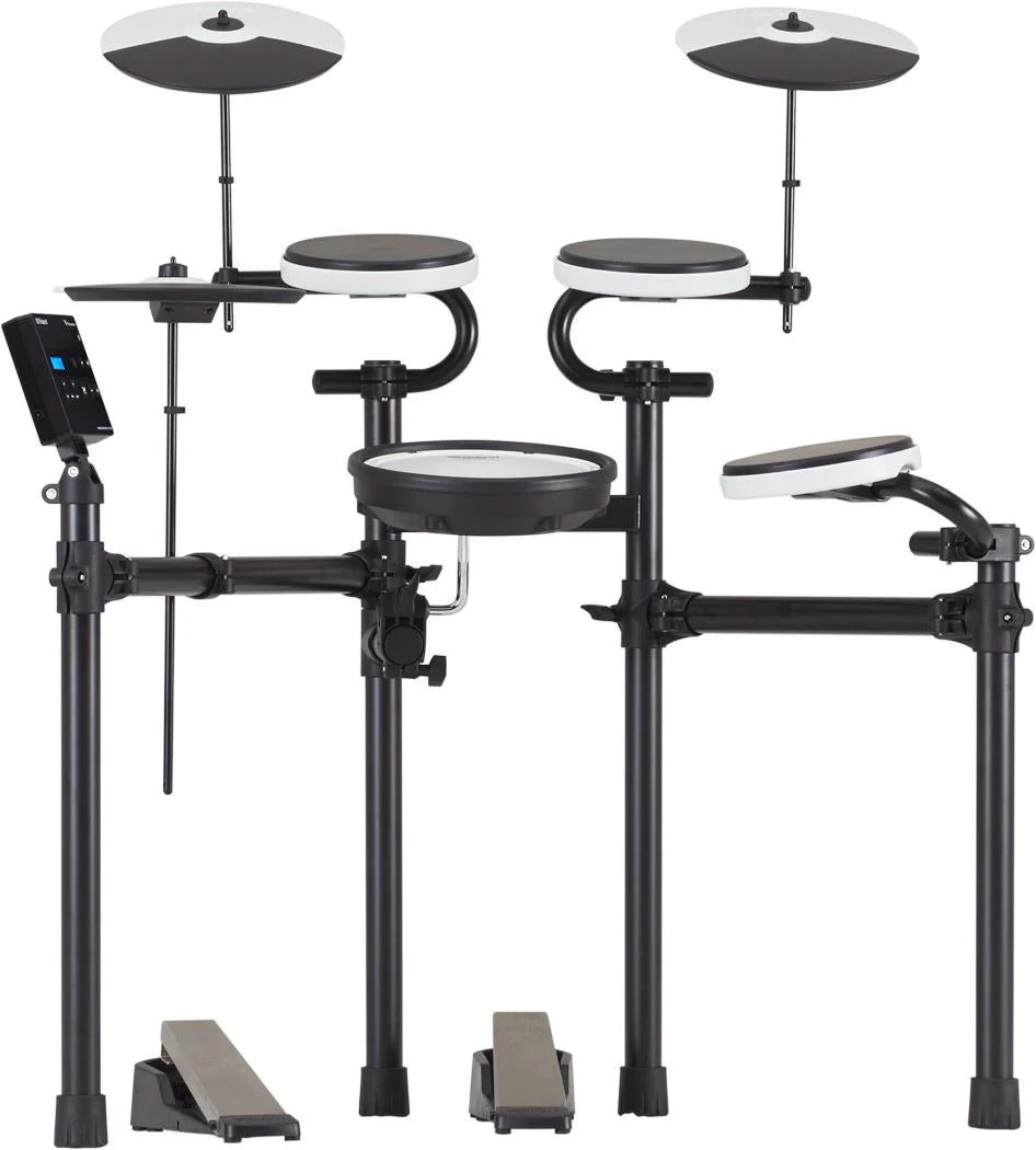 Roland TD-02KV V-Drums Complete Electronic Drum Kit with Mesh Snare and DAP2X Throne & Drumsticks - Image 3